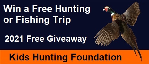 Kids Hunting Foundation Free Hunting Trip 2021 Banner